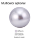 thumbnail image 2 of Pelota de estabilidad, con bomba incluida, para equilibrio, ejercicio, entrenamiento y entrenamiento básico, 2 of 5