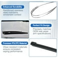 thumbnail image 4 of Rear Windshield Wiper for Toyota RAV4 2006-2012, Streak-free OEM Back Wipers Blades, 12" Window Blade Replacement Assembly, 4 of 7
