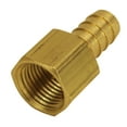 thumbnail image 2 of Derale Straight Hose Barb Fitti ng 1/2 NPT F x 1/2 Barb, 2 of 3