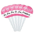 thumbnail image 1 of Debbie Hello My Name Is Cupcake Picks Toppers - Set of 6, 1 of 1