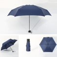 thumbnail image 2 of asddcavvf Sunshade Mini Capsule 5 Fold Umbrella Sun Folding Pocket Umbrella Dimensions 90cm, 2 of 3
