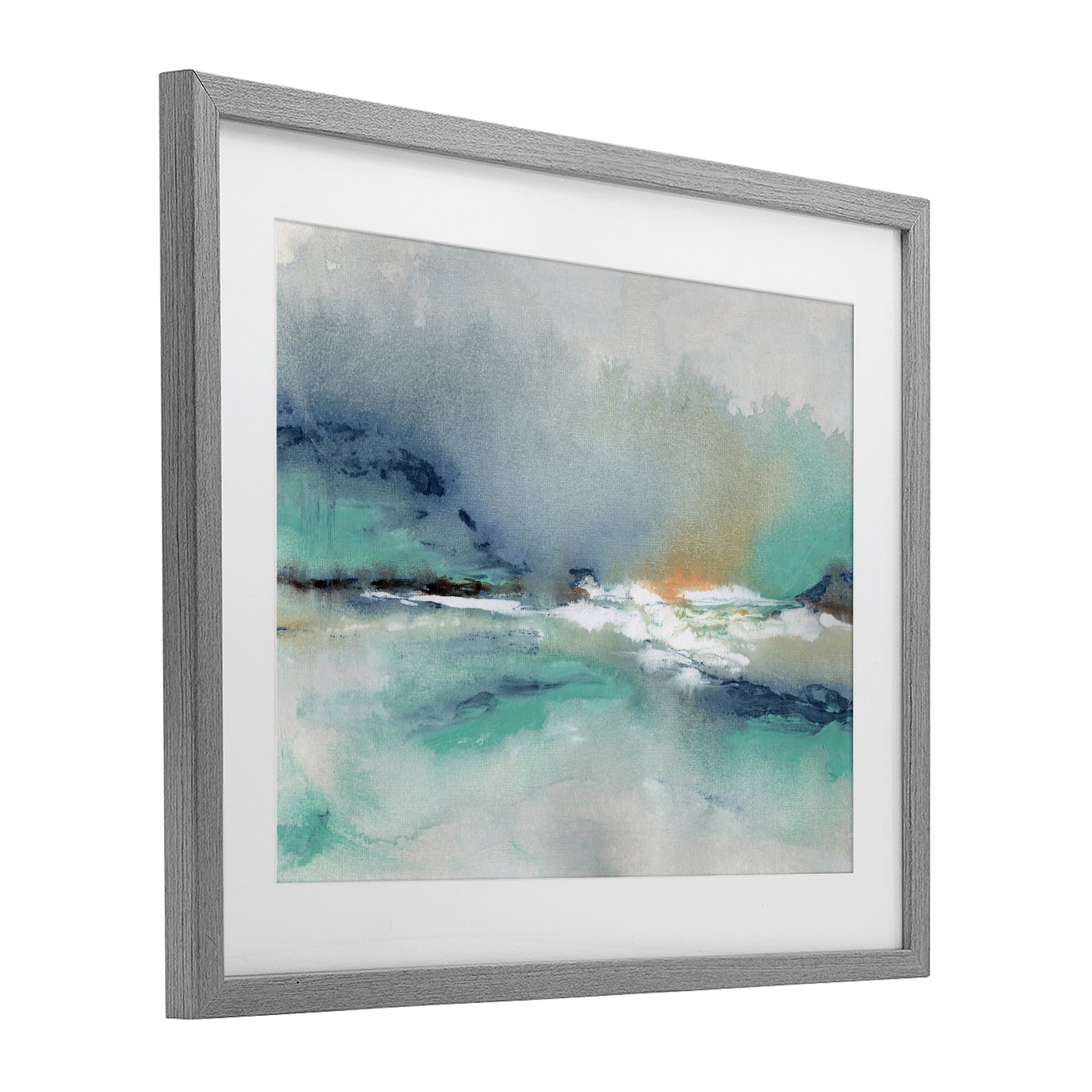 Stupell Industries Sun Bleached Crossing Gray Framed Print Under Glass, design by NLS Design