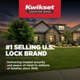 thumbnail image 5 of Kwikset Halifax Square Keyed Entry Lever Doorknob with Smartkey Matte Black, 5 of 9