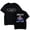 black, variant on Rels B 2025 Tour Unisex Short Sleeve Streetwear T-Shirt – Summer Trending Casual Tee