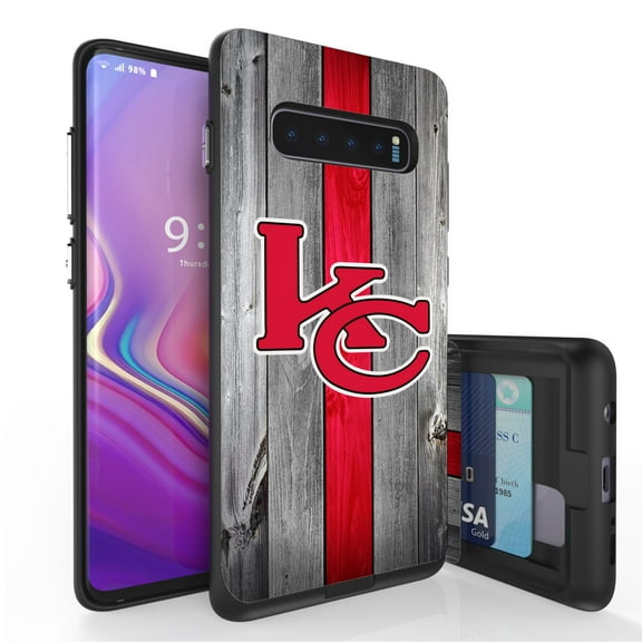 Galaxy S10  Case, Duo Shield Slim Wallet Case   Dual Layer Card Holder For Samsung Galaxy S10  [NOT S10 OR S10e] (Released 2019) Kansas City