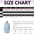 thumbnail image 3 of OJSFQUFP Women Two Piece Outfits Long Sleeve Oversized Pullover Sweaters and Mini Skirt Two Piece Sets, 3 of 8