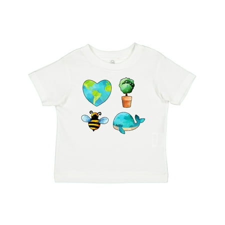 

Inktastic Earth Day Plant a Tree Save the Bees Save the Seas Love Your Mother Gift Baby Boy or Baby Girl T-Shirt