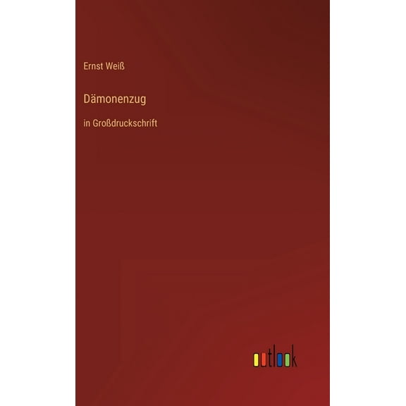 Dämonenzug : in Großdruckschrift (Hardcover)