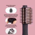 thumbnail image 2 of Secador de cepillo de titanio 2 en 1 L'ANGE HAIR Le Volume Elevé de 65 mm | Seca y peina | Tubo con forma de lágrima | 3 ajustes de calor | Ventilación de 360° | Tecnología iónica para un peinado sin, 2 of 5