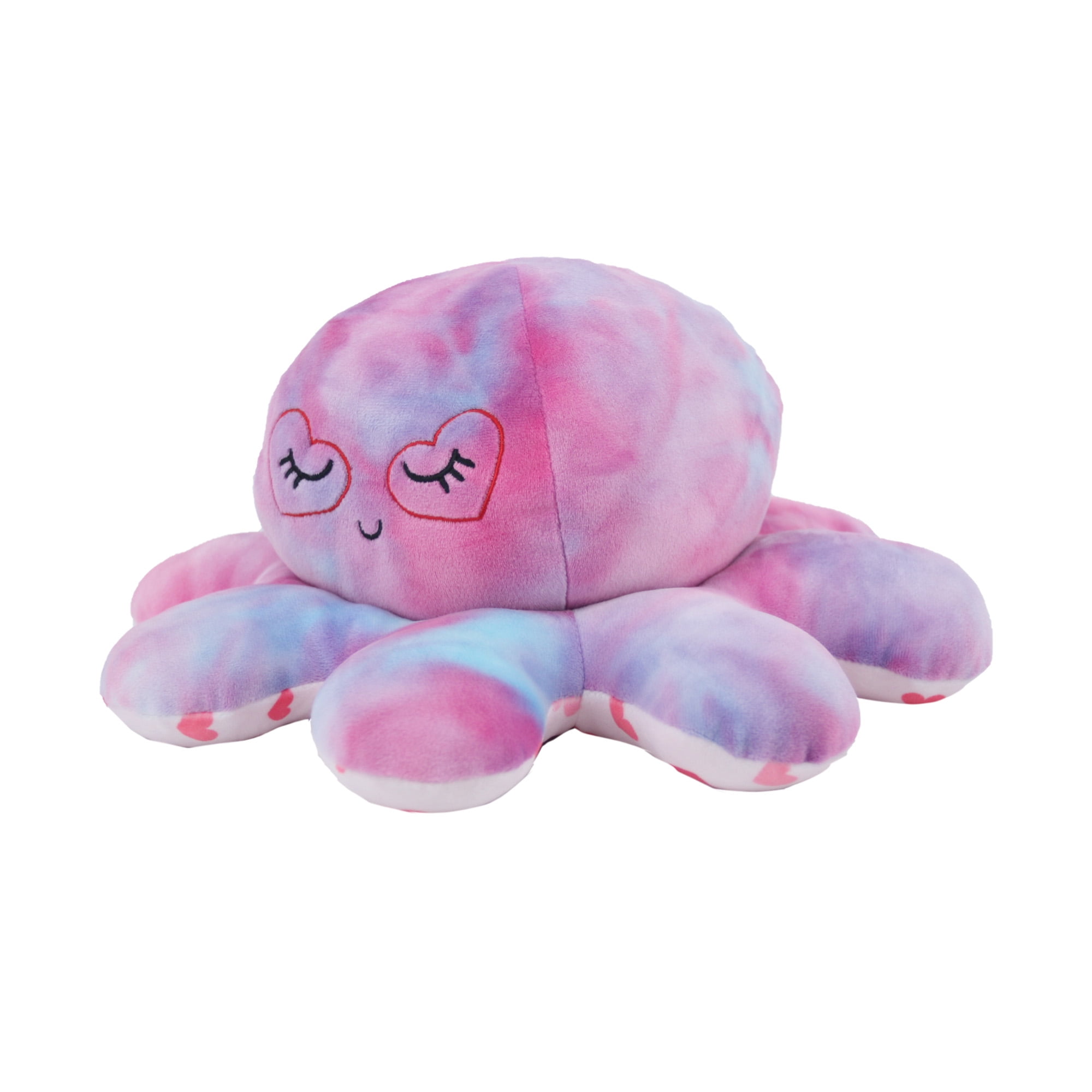 Comment célébrer la Saint-Valentin en polyester 13,5 pouces, Octipus jouets en peluche -- Multicolor