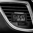 Car Digital Clock Clocks for Dash Stick on Auto Dashboard Truck Small