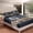 Black, variant on Erosebridal Vintage Camper Sheet Set Twin,Lodge Cabin Bedding Sets Twin Size,Happy Camping Twin Sheet Sets,Ultra Soft Rustic Bedroom Decorative,3pcs
