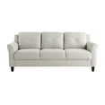 thumbnail image 3 of Lifestyle Solutions Taryn Traditional Sofa with Curved Arms, Beige Fabric Upholstery, 3 of 13