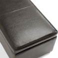 thumbnail image 5 of Baxton Studio Dennehy Faux Leather Multipurpose Storage Ottoman Bench, 5 of 5