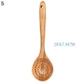 thumbnail image 2 of Trayknick Non-Stick Teakwood Wooden Spatula Spoon Household Kitchen Utensils Kitchenware, 2 of 8