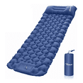 thumbnail image 1 of Colchoneta Para Acampar Ultraligera Portátil Con Almohada Azul, 1 of 5