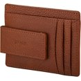 thumbnail image 3 of MAISON DE NOAH Slim Unisex Secure Strong Magnetic Money Clip Front pocket Leather Wallet with RFID Blocking -Tan, 3 of 6