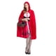 thumbnail image 1 of Sunloudy Disfraces de Cosplay de Halloween para Mujer, Vestido de Color de Contraste + Capa con Capucha de Color Sólido Sunloudy moda, 1 of 9