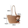 thumbnail image 2 of Bolsa de algodón, bolsa de playa, bolsa de mano, bolso de hombro, bolso de mano, bolso bandolera, monederos, 2 of 5