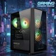thumbnail image 3 of STGAubron Gaming PC Desktop, i7 Xeon E5 up to 3.8Ghz, RX 580 8G, 16GB DDR4, 512G SSD, WiFi 6, BT 5.0, RGB Fan x3, Win 11 Home, 3 of 5