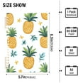 thumbnail image 2 of FORMRS 1-Subject Spiral Notebook 8" x 5" College Ruled 60 Refillable Sheet A5 Hard Cover, Pineapple, 2 of 7