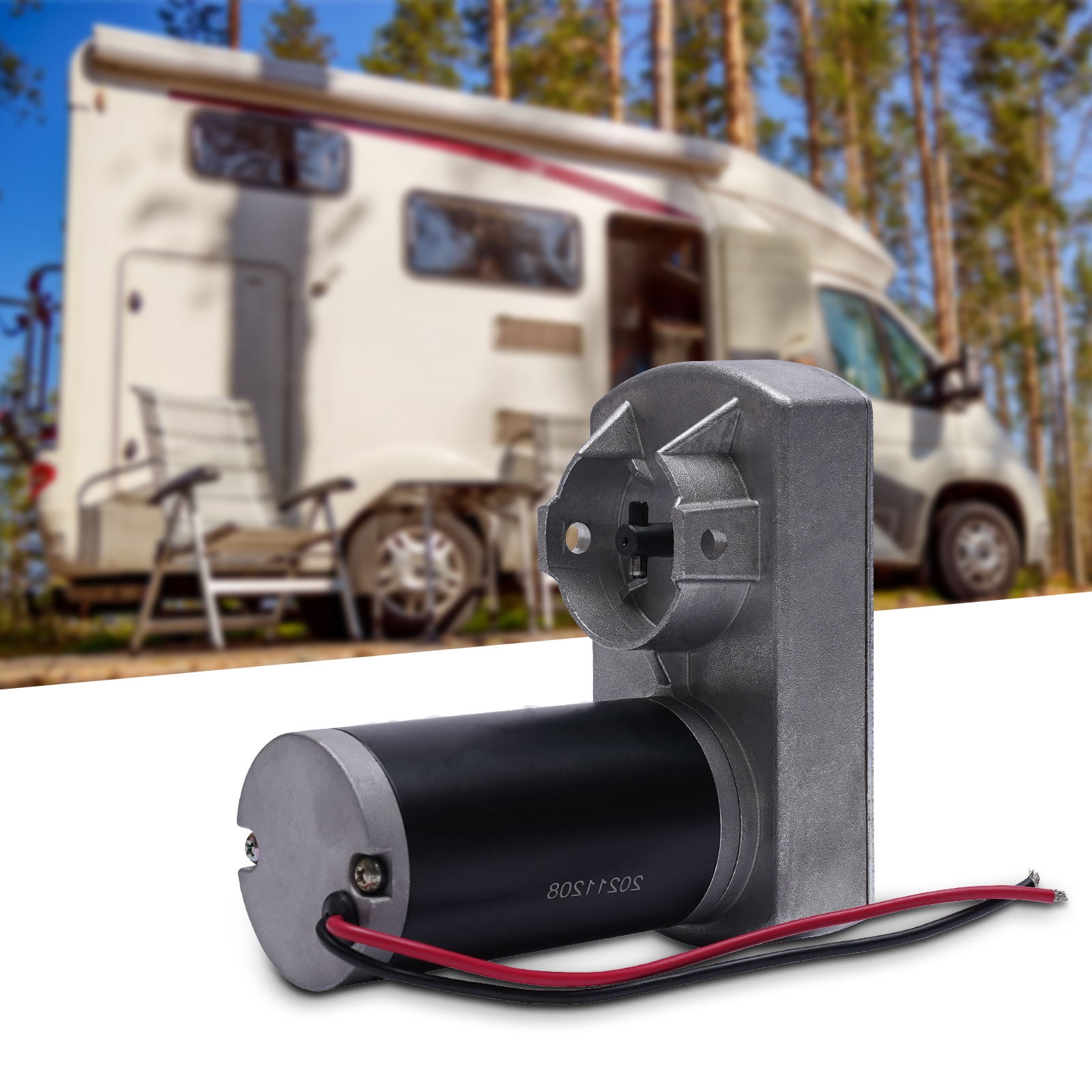 Wuzstar RV Slide Out Motor 18:1 Ratio 30 Amp 12V 5800 RPM Slide-out