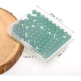 thumbnail image 2 of Paialco Clear Plastic Flat Rectangle Storage Box for Beads and Tools, 3 Inches, 2 of 5