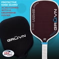thumbnail image 3 of GRÜVN LAZR-16X Pickleball Paddle - Red Blend, 3 of 6