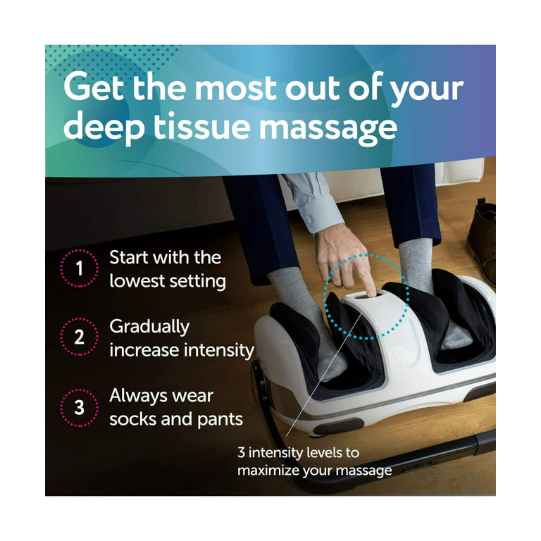 Cloud Massage Shiatsu Foot Massager Machine - Increases Blood Flow