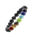 thumbnail image 1 of 8mm Balancing Stone Bracelets for Yoga - Round Design Natural Gemstone Energy Accessory, 1 of 3