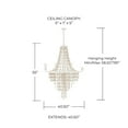 thumbnail image 3 of Capital Lighting - Carissa - 8 Light Chandelier In Bohemian Style-54.25 Inches, 3 of 7
