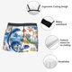 thumbnail image 3 of Balery Marine Animals Calzoncillos bóxer para hombre, ropa interior de algodón suave y transpirable con cinturilla de nailon-Large, 3 of 5