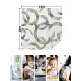 thumbnail image 4 of Sage Green Grey Cloth Napkins Set of 4 Reusable Dinner Napkins, Geometric Circle Modern Abstract Simple Art Cocktail Napkin Washable Table Napkins for Wedding/Holiday Party/Baby Shower 20"x20", 4 of 7