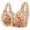 02#Complexion, variant on Women’s Wirefree Vest Bra Featuring Front Snap Closure For Women, Leopard Print Comfort Bra For Everyday Wear