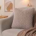 thumbnail image 2 of Cotton Handwoven Textured Cushion Dusty Rose - Set of 2, 2 of 4