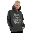 thumbnail image 3 of Strong Sweet San Juan Puerto Rico PR Hoodie Sweatshirt Women Brisco Brands S, 3 of 5