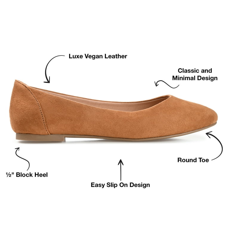 Vegan 2025 leather flats