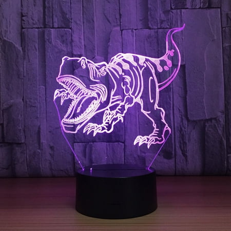 

Night Lights WMYBD Children 3D Dinosaur Night Light 7 Color Variations USB Dinosaur Night Light Children s Birthday Gift Home Decoration