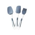 thumbnail image 2 of 3-Piece Silicone Kitchen Utensil Set - Heat-Resistant Spatula, Scraper & Oil Brush for Baking and Non-Stick Cookware, 2 of 6