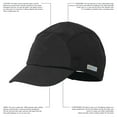 thumbnail image 2 of BUILTCOOL Adult Microfiber Baseball Hat - Men & Women Cooling Ball Cap for Running, Tennis, and Golf - One Size, White, 2 of 8