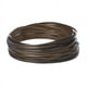 thumbnail image 1 of Cesta de almacenamiento de ratán sintético plano con degradado de café, material de plástico para tejer y reparar sillas y mesas, 1 of 4