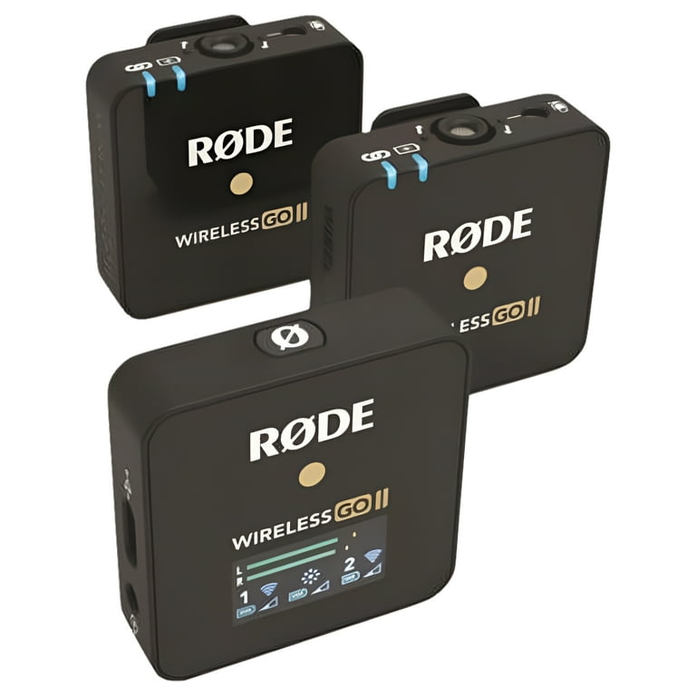 Rode Professional Podcast Condenser Wireless GO II Dual