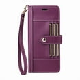 thumbnail image 2 of FOXDOCK Funda tipo Cartera para Samsung Galaxy A52 – Cubierta de Cuero PU con Múltiples Ranuras, Bolsillo para Efectivo y Correa de Muñeca, 2 of 6