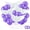 Purple, variant on 36 Pcs White Memorial Balloons for Release with Dove Balloon - Helium Remembrance for Heavenly Birthday, Memorial Services, Sky Release Ceremony, Forever in Hearts Messages