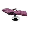 thumbnail image 4 of Chaise de Salon de Beauté pour Lit Facial, Chaise de Tatouage, Pression d'Air, Angle de Rotation à 360°, Violet, 4 of 8