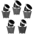 thumbnail image 3 of KAIYANG Filtro de aire negro compatible con motocicletas, ATV y scooters de 50, 110, 125 y 140 cc (35 mm y 42 mm), 3 of 5