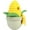 Yellow Corn, variant on Interactive Pet Toy with Treat Dispenser and Catnip compartment | Ca-Tumbler cat toy (yellow corn)