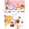 thumbnail image 2 of 46 Pieces/Set Party Round Paper Sticker Gift Label Sticky Bag Favor Pouch Self Adhesive Label Decoration Packaging Accessories Type 2, 2 of 9