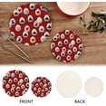 thumbnail image 4 of SKYSONIC 2Pcs Unique Easter Eggs Pot Holders Trivets, Cotton Thread Weave Trivet Heat Resistant Mats Pot Teapot Protection Table Decorative, 4 of 7