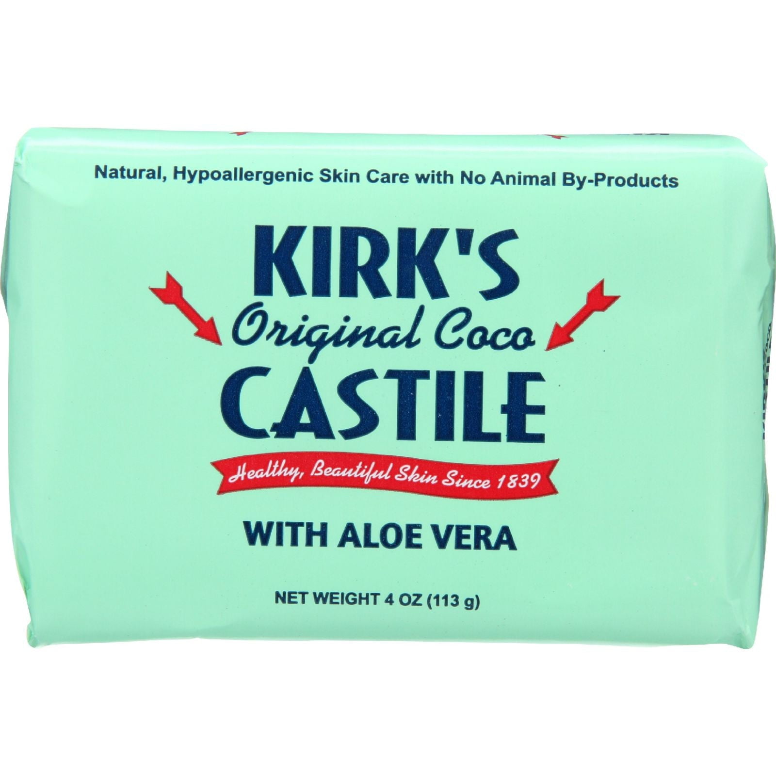 Kirks Natural Products Castile Soap  Aloe  4 Oz